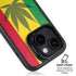 Marijuana Rasta Flag iPhone 15 Kickstand Case